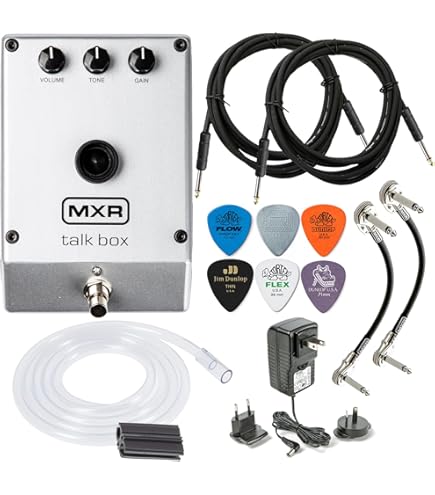 Amazon.com: MXR M222 Talk Box w/ Power Supply and Patch